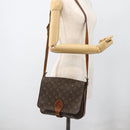 LOUIS VUITTON Monogram Cartouchiere GM Shoulder Bag M51252 LV Auth ka3841-24