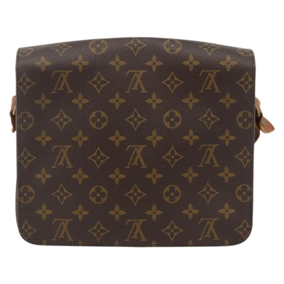 LOUIS VUITTON Monogram Cartouchiere GM Shoulder Bag M51252 LV Auth ka3841