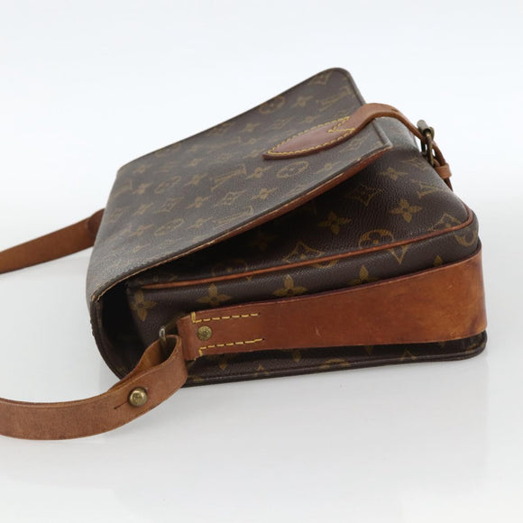 LOUIS VUITTON Monogram Cartouchiere GM Shoulder Bag M51252 LV Auth ka3841