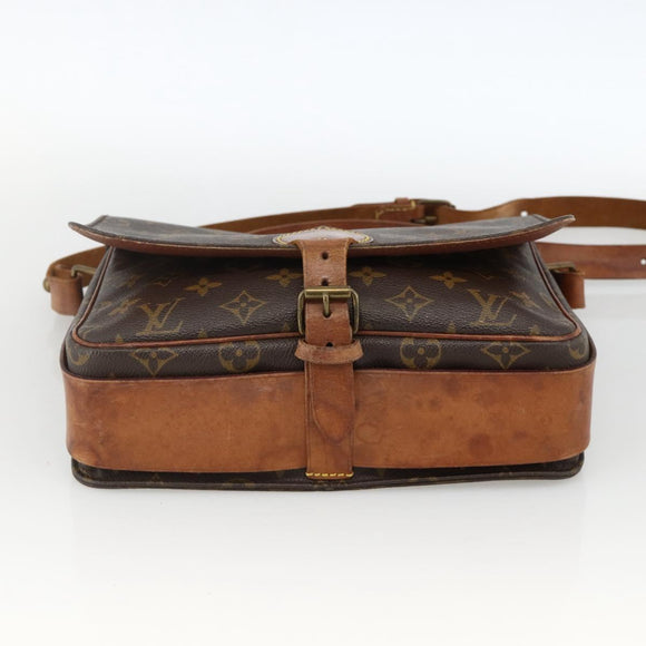LOUIS VUITTON Monogram Cartouchiere GM Shoulder Bag M51252 LV Auth ka3841