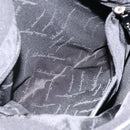 Salvatore Ferragamo Tote Bag Nylon Black Silver Auth ka3842-11