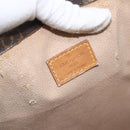 LOUIS VUITTON Monogram Sac Plat Hand Bag M51140 LV Auth ka3846-10
