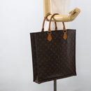 LOUIS VUITTON Monogram Sac Plat Hand Bag M51140 LV Auth ka3846-19