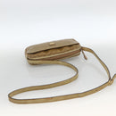 CELINE Macadam Canvas Hand Bag PVC 2 Set Brown Beige Auth ka3848-14