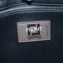 FENDI Pokemon Dragonite Fragment Zucca Canvas Bag 2way Black Brown Auth ka3850SM-21