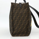 FENDI Pokemon Dragonite Fragment Zucca Canvas Bag 2way Black Brown Auth ka3850SM-3