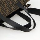 FENDI Pokemon Dragonite Fragment Zucca Canvas Bag 2way Black Brown Auth ka3850SM-7