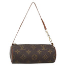 LOUIS VUITTON Monogram Papillon Pouch LV Auth ka3851A-1