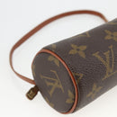LOUIS VUITTON Monogram Papillon Pouch LV Auth ka3851A-15