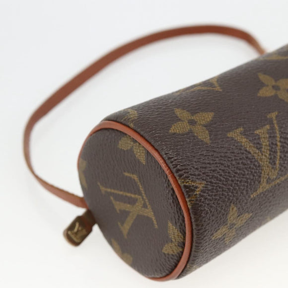 LOUIS VUITTON Monogram Papillon Pouch LV Auth ka3851A