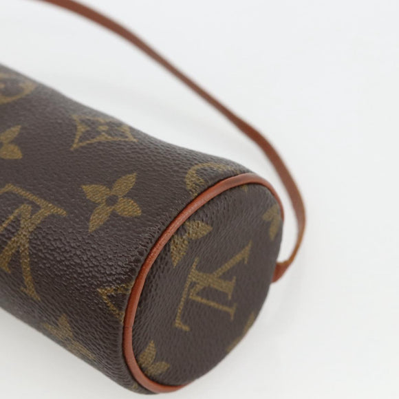 LOUIS VUITTON Monogram Papillon Pouch LV Auth ka3851A