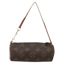 LOUIS VUITTON Monogram Papillon Pouch LV Auth ka3851A-2