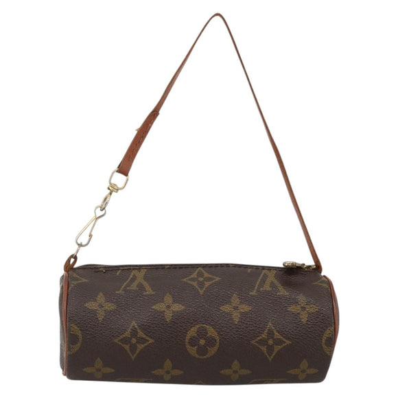LOUIS VUITTON Monogram Papillon Pouch LV Auth ka3851A