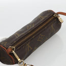 LOUIS VUITTON Monogram Papillon Pouch LV Auth ka3851A-6