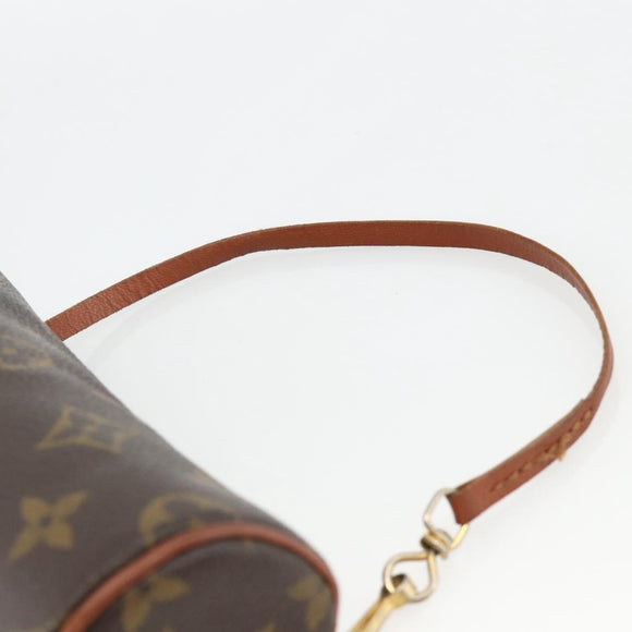 LOUIS VUITTON Monogram Papillon Pouch LV Auth ka3851A