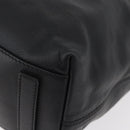 GIVENCHY Hand Bag Leather Black Silver Auth ka3852A-15
