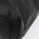 GIVENCHY Hand Bag Leather Black Silver Auth ka3852A-9