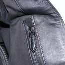 GIVENCHY Hand Bag Leather Black Silver Auth ka3852A-22