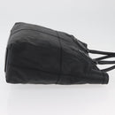 GIVENCHY Hand Bag Leather Black Silver Auth ka3852A-3