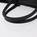 GIVENCHY Hand Bag Leather Black Silver Auth ka3852A-7