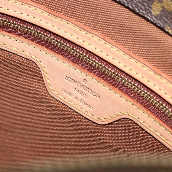 LOUIS VUITTON Monogram Cabas Piano Tote Bag M51148 LV Auth ka3853