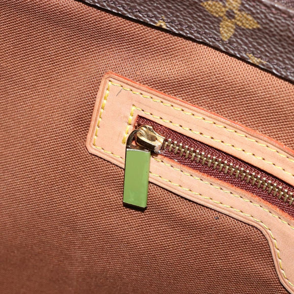 LOUIS VUITTON Monogram Cabas Piano Tote Bag M51148 LV Auth ka3853