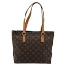 LOUIS VUITTON Monogram Cabas Piano Tote Bag M51148 LV Auth ka3853-13