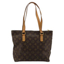 LOUIS VUITTON Monogram Cabas Piano Tote Bag M51148 LV Auth ka3853-2