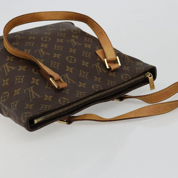 LOUIS VUITTON Monogram Cabas Piano Tote Bag M51148 LV Auth ka3853