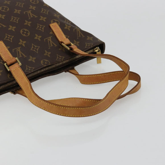 LOUIS VUITTON Monogram Cabas Piano Tote Bag M51148 LV Auth ka3853