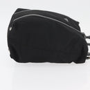 PRADA Hand Bag Nylon Leather 2way Black Silver Auth ka3854-3