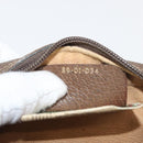 GUCCI GG Supreme Web Sherry Line Clutch Bag PVC Beige Gold 89 01 034 Auth ka3858-19
