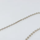 Christian Dior Canage Chain Shoulder Bag Patent leather Blue Silver Auth ka386-8