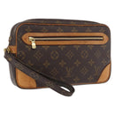 LOUIS VUITTON Monogram Marly Dragonne GM Clutch Bag M51825 LV Auth ka3860-1