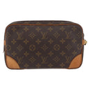 LOUIS VUITTON Monogram Marly Dragonne GM Clutch Bag M51825 LV Auth ka3860-2