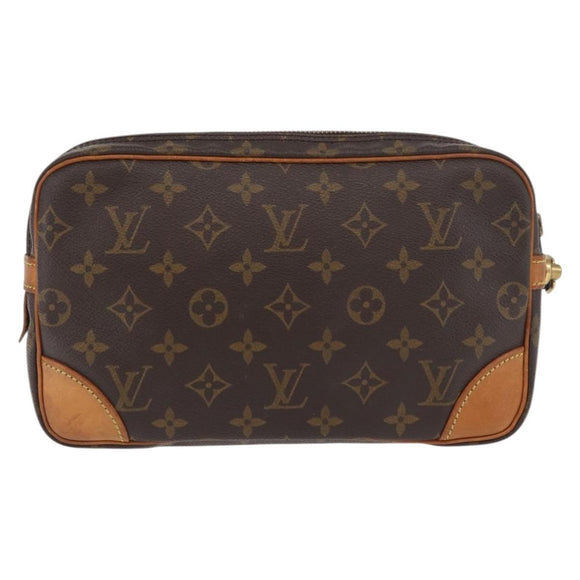 LOUIS VUITTON Monogram Marly Dragonne GM Clutch Bag M51825 LV Auth ka3860
