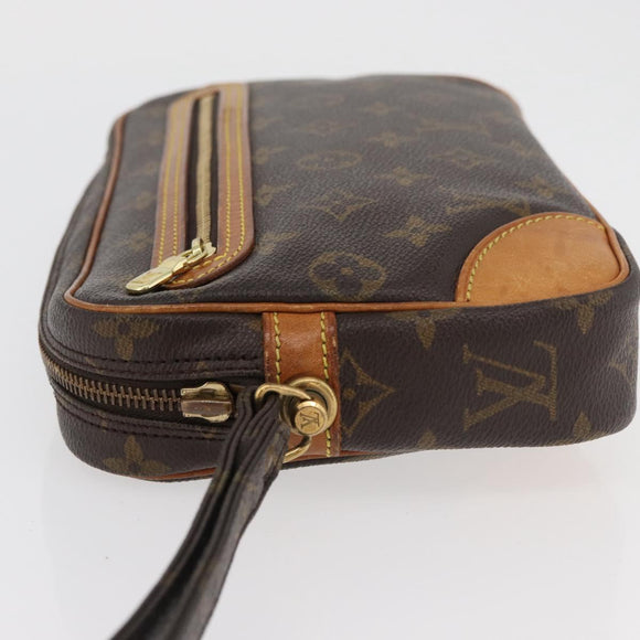 LOUIS VUITTON Monogram Marly Dragonne GM Clutch Bag M51825 LV Auth ka3860