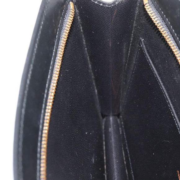 LOUIS VUITTON Epi Pochette Homme Clutch Bag Black M52522 LV Auth ka3861