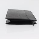 LOUIS VUITTON Epi Pochette Homme Clutch Bag Black M52522 LV Auth ka3861-4