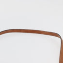 CELINE Macadam Canvas Shoulder Bag PVC Beige Gold Auth ka3864-8
