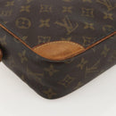 LOUIS VUITTON Monogram Compiegne 28 Clutch Bag M51845 LV Auth ka3875-11
