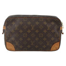LOUIS VUITTON Monogram Compiegne 28 Clutch Bag M51845 LV Auth ka3875-3