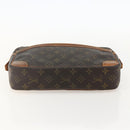 LOUIS VUITTON Monogram Compiegne 28 Clutch Bag M51845 LV Auth ka3875-7