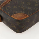 LOUIS VUITTON Monogram Compiegne 28 Clutch Bag M51845 LV Auth ka3875-9