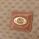 GUCCI Micro GG Supreme Shoulder Bag PVC Beige Gold 001 067 0719 Auth ka3876-17