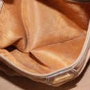 GUCCI Micro GG Supreme Shoulder Bag PVC Beige Gold 001 067 0719 Auth ka3876-22