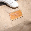 LOUIS VUITTON Monogram Sac Plat Hand Bag M51140 LV Auth ka3879-10