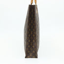 LOUIS VUITTON Monogram Sac Plat Hand Bag M51140 LV Auth ka3879-3