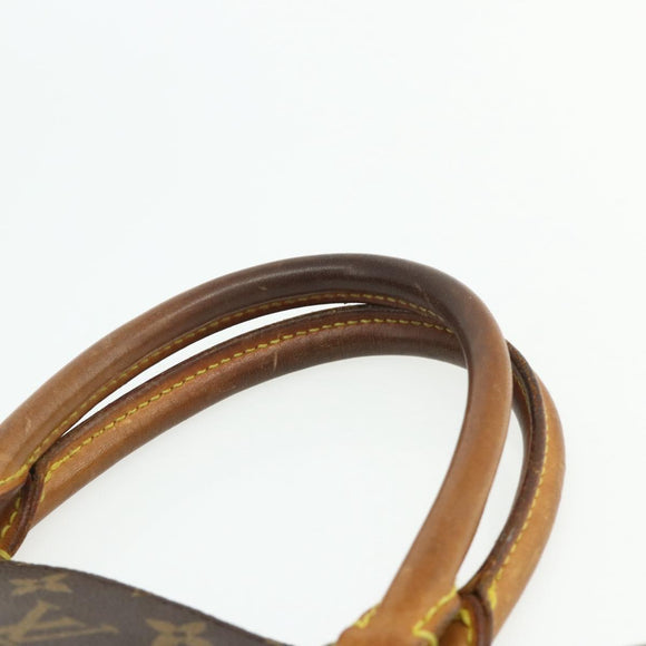 LOUIS VUITTON Monogram Sac Plat Hand Bag M51140 LV Auth ka3879