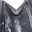 Christian Dior Shoulder Bag Leather Black Gold Auth ka3883-18